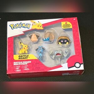 Pokemon 6-Pack 2-inch Figure Battle Figure Multi-pack